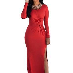 NWOT- Spandex Freeform knot dress